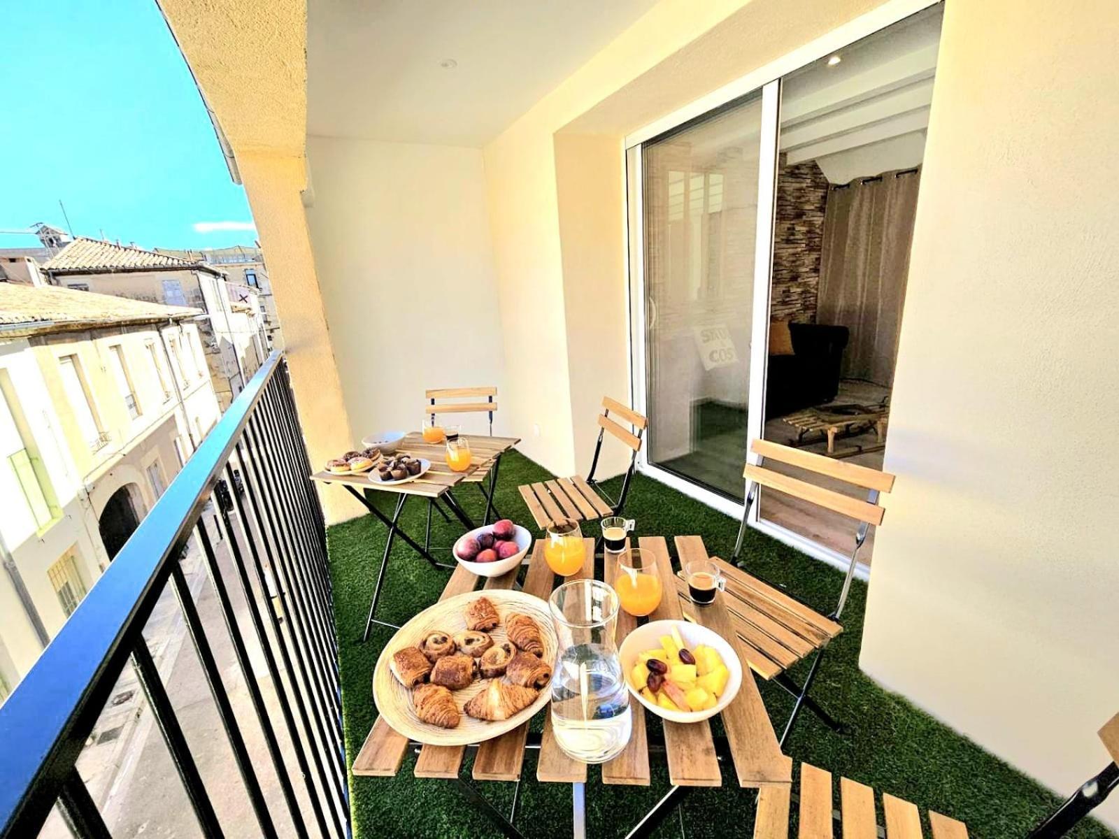 L'Escapade Forestiere - Coeur De Ville Avec Terrasse Нім Екстер'єр фото